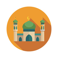 vector illustration of a mosque