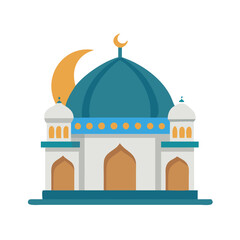 vector illustration of a mosque