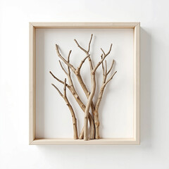 dry roots  picture in white background