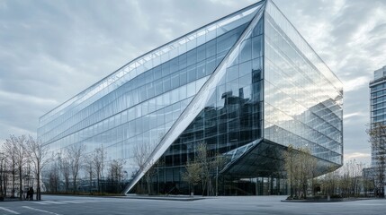 Fototapeta premium modern office building