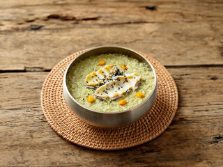 Abalone and Seaweed Rice Porridge