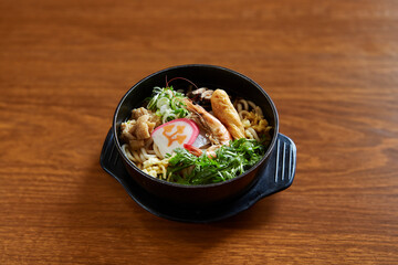 Japanese food, udon noodles 