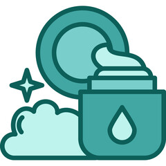 Moisturizer solid icon