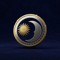 낮과 밤의 양면 동전