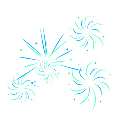 Songkran Water Festival Firework
