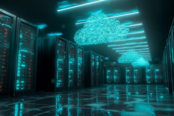 abstract blue background