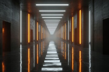 Obraz premium light in the tunnel