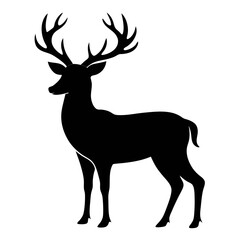 Elegant Deer Silhouette