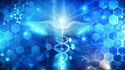 Health Insurance Concept - modern graphic interface showing symbol of healthcare person, money saving, medical treatment and benefits - Powered by Adobe