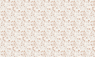 Seamless Terrazzo Stone Fragment Pattern Design