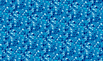 Seamless Terrazzo Stone Fragment Pattern Design