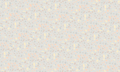 Seamless Terrazzo Stone Fragment Pattern Design