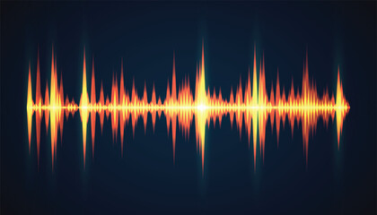 sound wave background music sound digital equalizer wireframe electricity technological waves studio © Madat