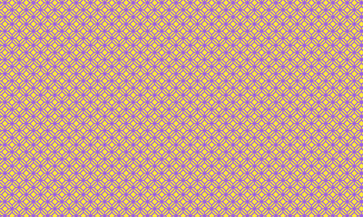 Seamless Stained Glass Squares Pattern Design