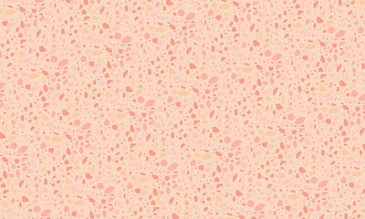 Seamless Terrazzo Stone Fragment Pattern Design