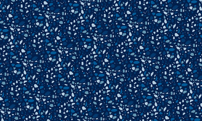Seamless Terrazzo Stone Fragment Pattern Design