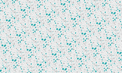 Seamless Terrazzo Stone Fragment Pattern Design
