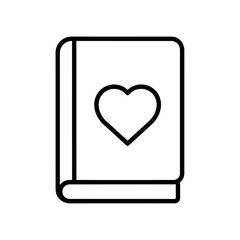 Mental Well-being icon with heart symbolizing self-care
