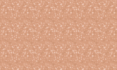 Seamless Terrazzo Stone Fragment Pattern Design