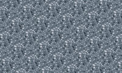 Seamless Terrazzo Stone Fragment Pattern Design