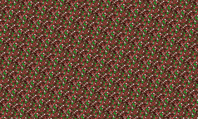 Seamless Terrazzo Stone Fragment Pattern Design