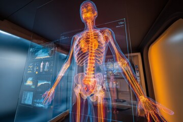 Holographic visualization of zinc's bodily distribution. Zinc benefits. The role of zinc as a trace element in vital bodily functions. Dietary zinc. Cold relief.