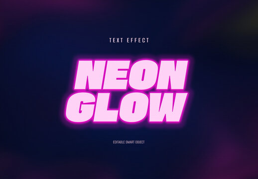 Neon Glow Text Effect