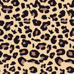 seamless leopard pattern fashion animal texture design modern chic print