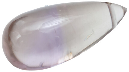 Ametrine Teardrop Gemstone – PNG Image with Transparent Background

