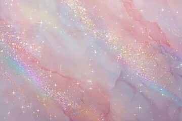 Fototapeta premium Pink and white marble with glitter abstract background for graphic design templates