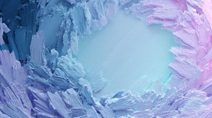 Abstract texture with blue and purple brush strokes  