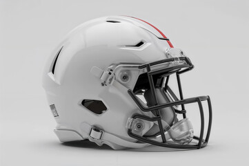 Fototapeta premium Glossy Football Helmet for Sports and Teams