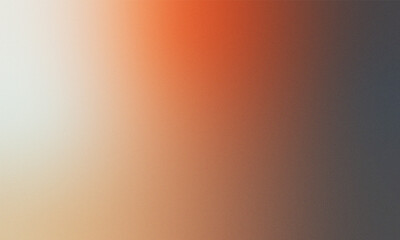 Subtle Gradient Background with Noise Texture in Shades of Orange and Gray new 2025 trendy grainy...