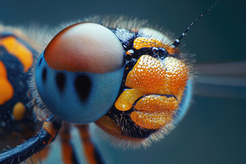 An Intimate Glimpse into the Dragonfly's Compound Vision