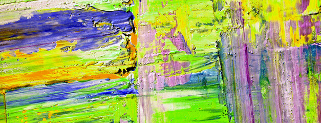 colorful paint on a wall. art background