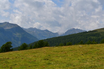 Schöne Landschaft im Ultental in Südtirol 