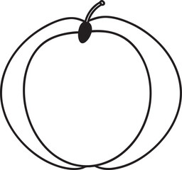 apple vector illustration