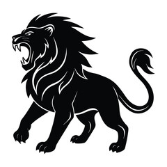 Fototapeta premium lion vector illustration