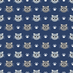seamless owl pattern