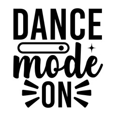 Dance mode on SVG Design

