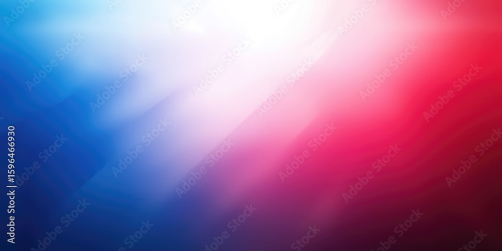 Wall mural gradient background transitioning through patriotic color palette