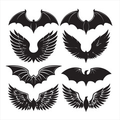 set of wings