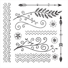 elegant decorative dividers ornate line separator 
