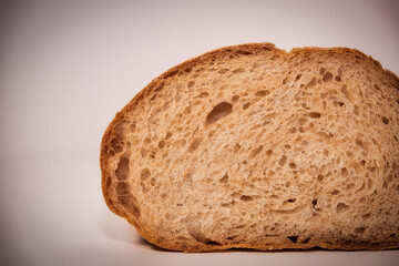 A Close-Up View of Freshly Baked Bread