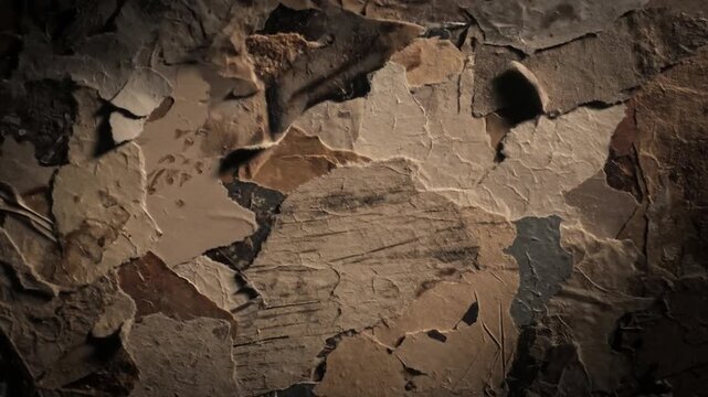 Old tree bark rough texture with natural cracks and earthy brown surface pattern