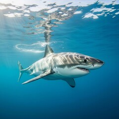 Fototapeta premium great white shark