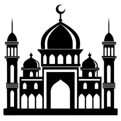 Clean Islamic Architecture Silhouette