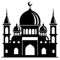 Clean Islamic Architecture Silhouette