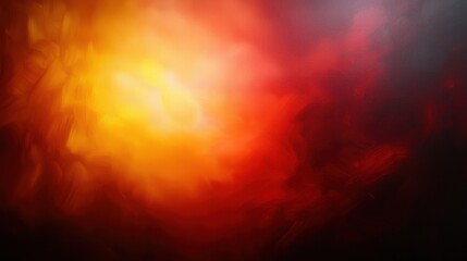 Abstract fiery smoky background with vibrant colors