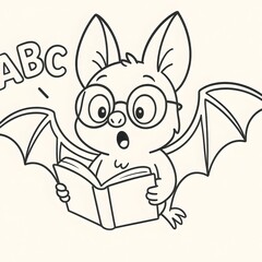 the bat try to learn and read the book outline version